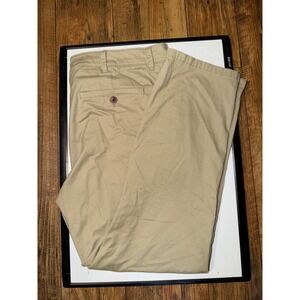 Weatherproof Vintage Mens Tan Khaki Chino Pants Stretch Cotton 38 x 30 RN121096